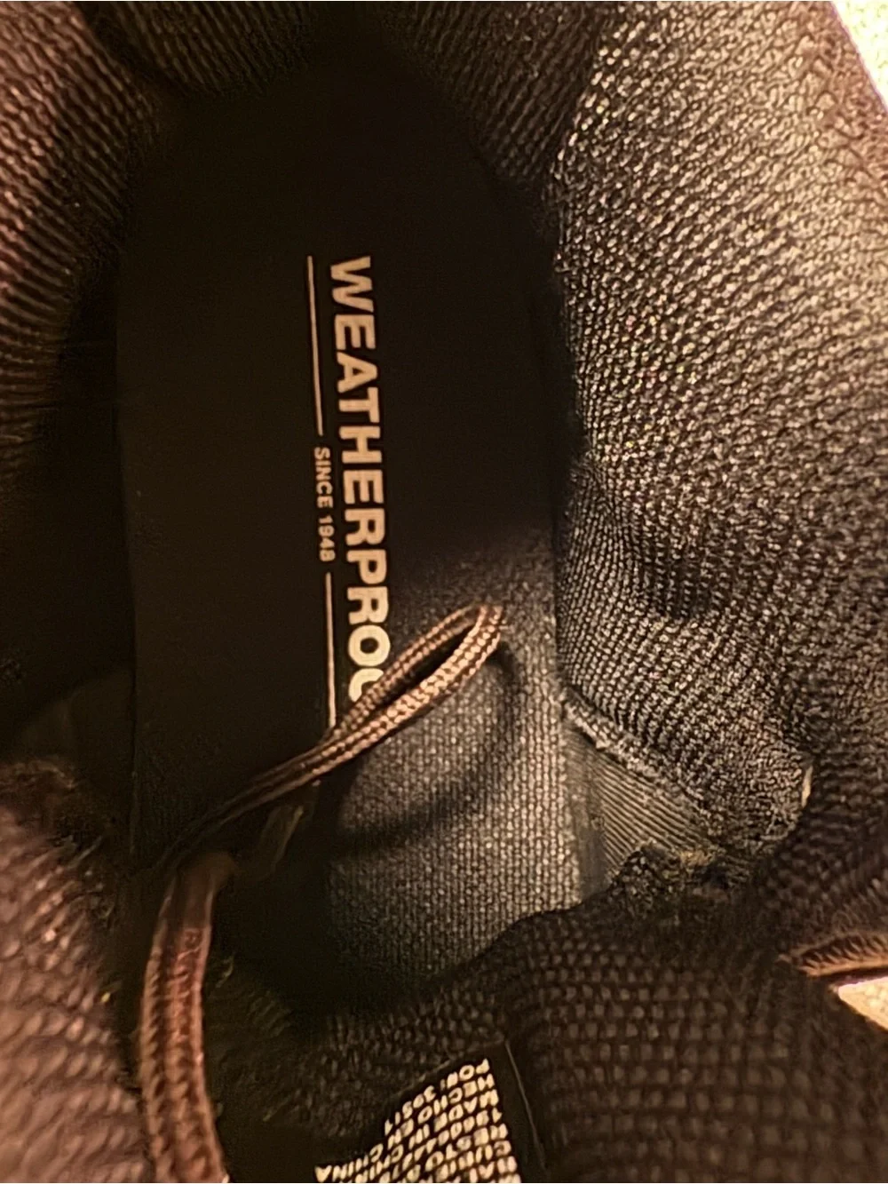 Weatherproof sturdy lace